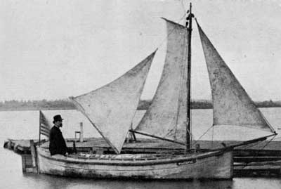 Gilboy in his schooner