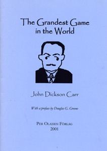 Carr book cover