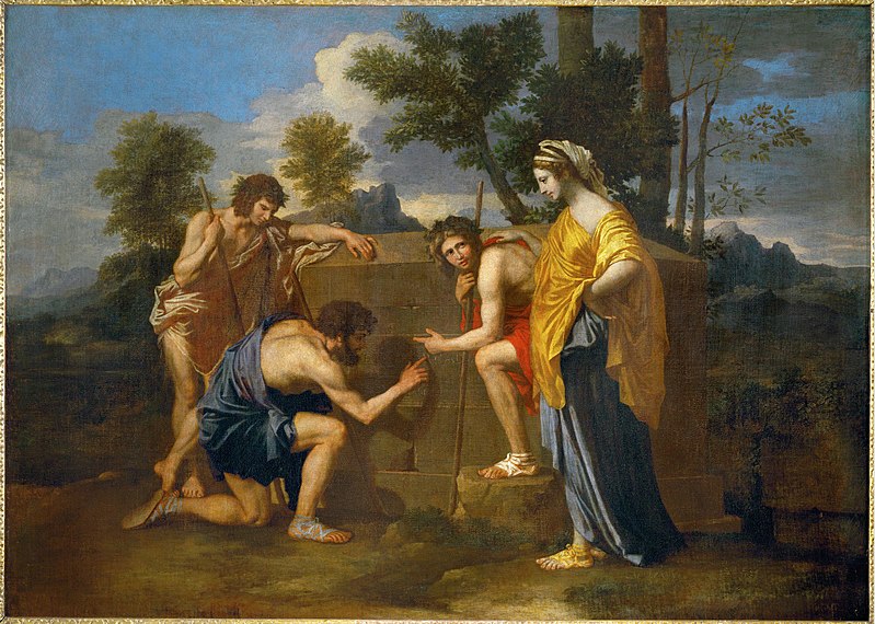 Nicolas Poussin's Et in Arcadia ego